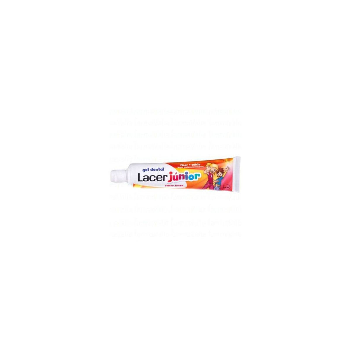 lacer junior gel dental 75 ml fresa