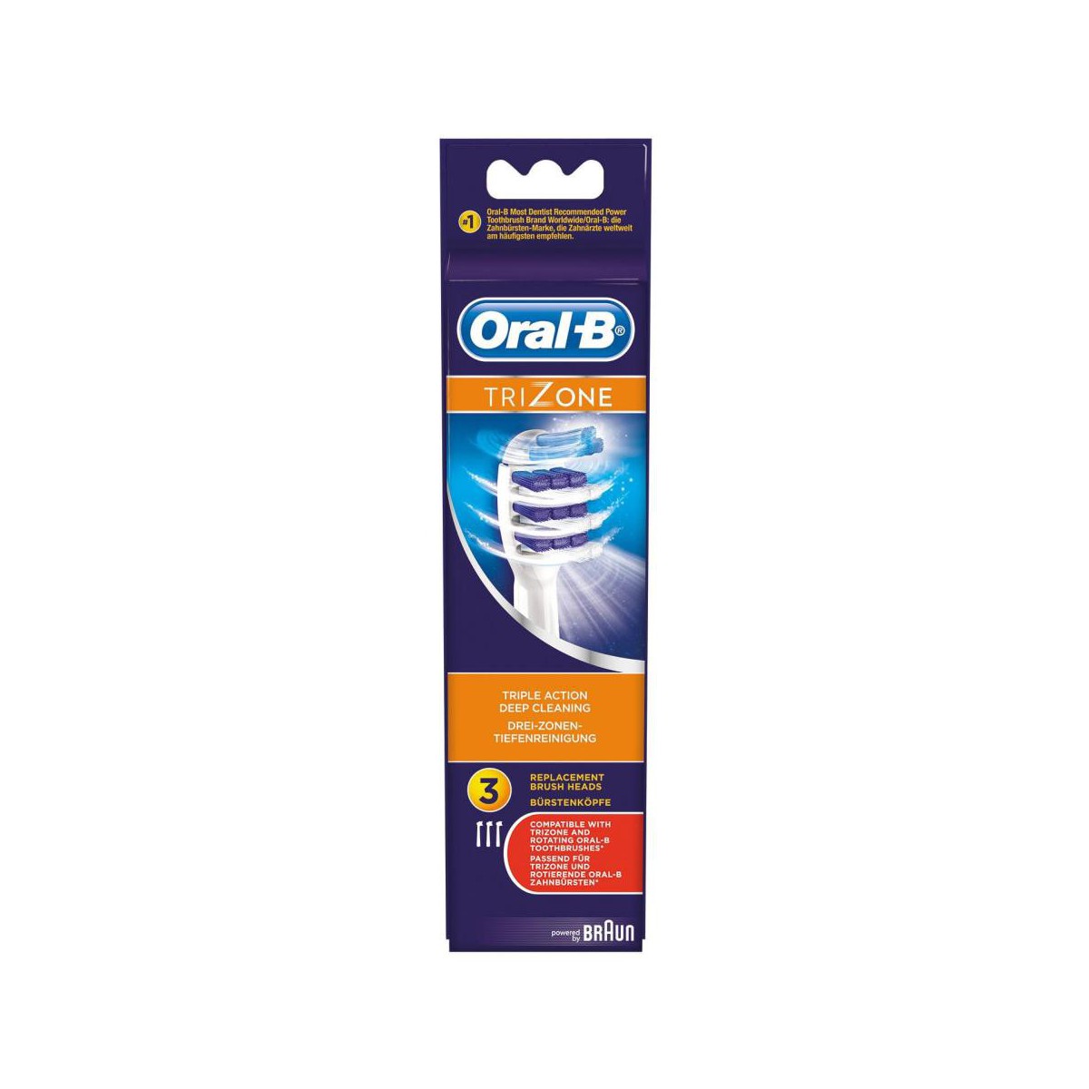 oral b recambio cepillo trizone