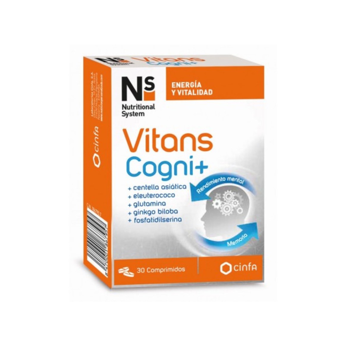 ns vitans cogni 30 comprimidos