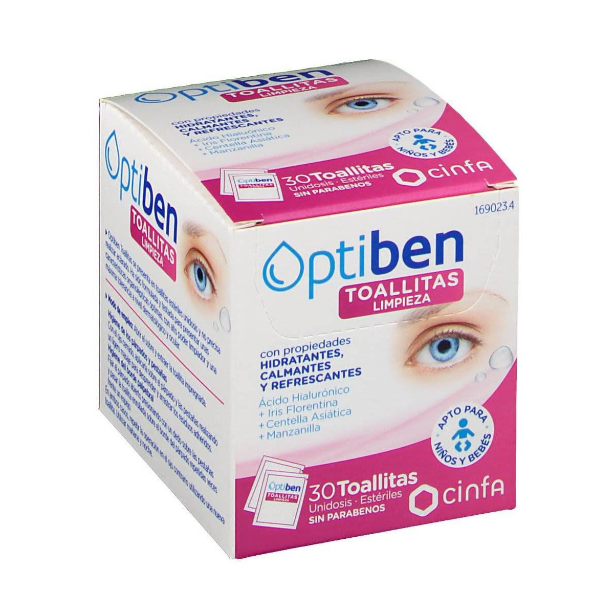 optiben 30 toallitas