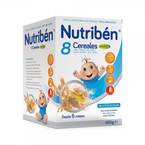 nutriben 8 cereales digest 600 g