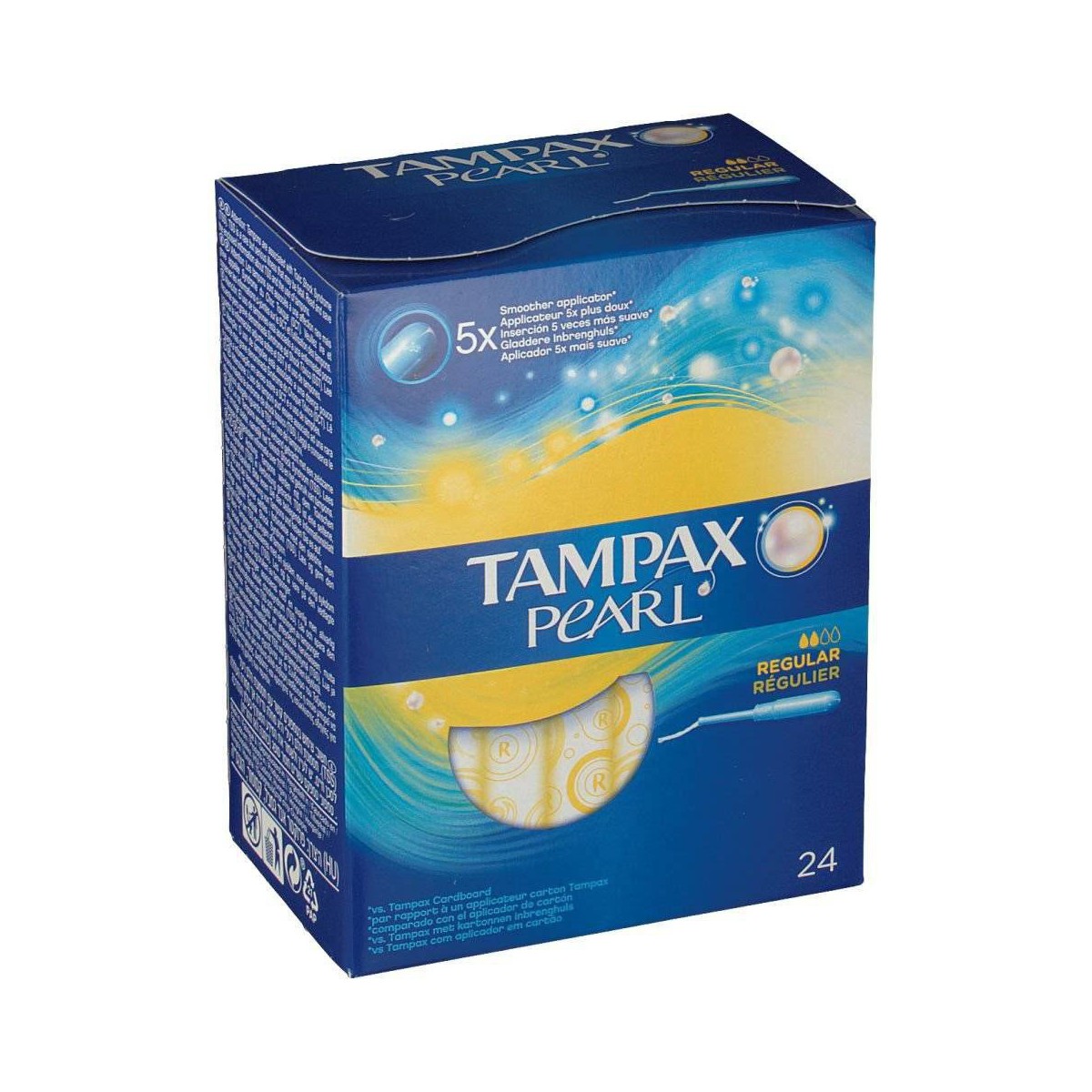 tampax pearl regular 24 tampones