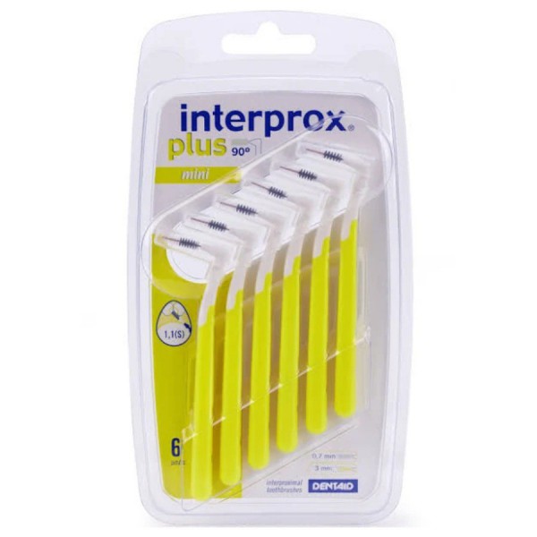 interprox cepillo dental plus mini 6 u