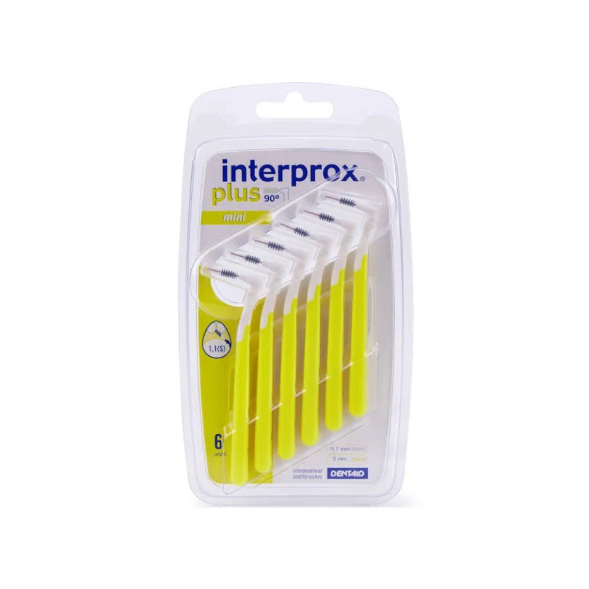 interprox cepillo dental plus mini 6 u