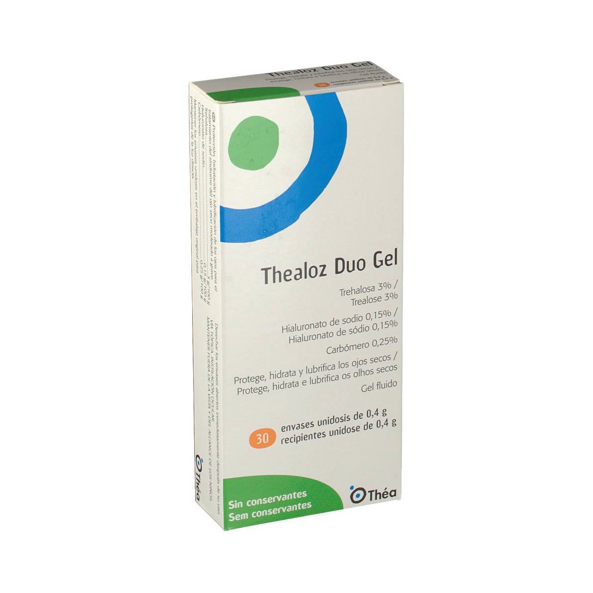 thealoz duo gel 30 unidosis