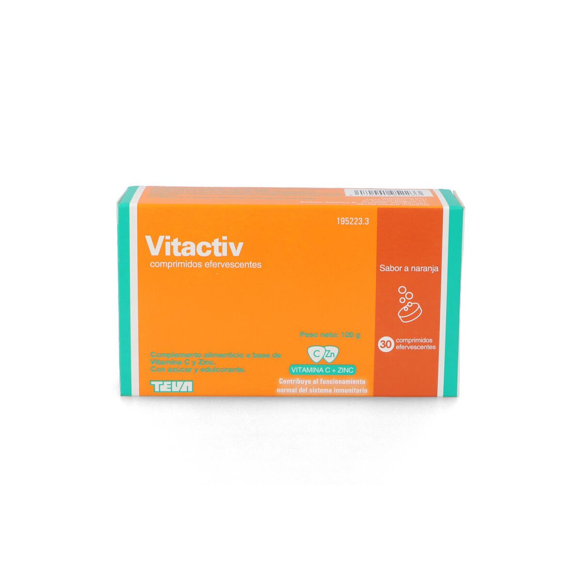 vitactiv 30 comprimidos efervescentes