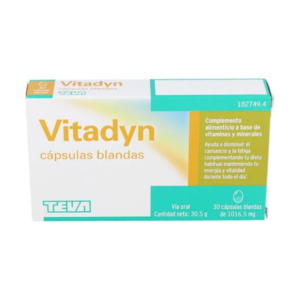 vitadyn 30 capsulas blandas