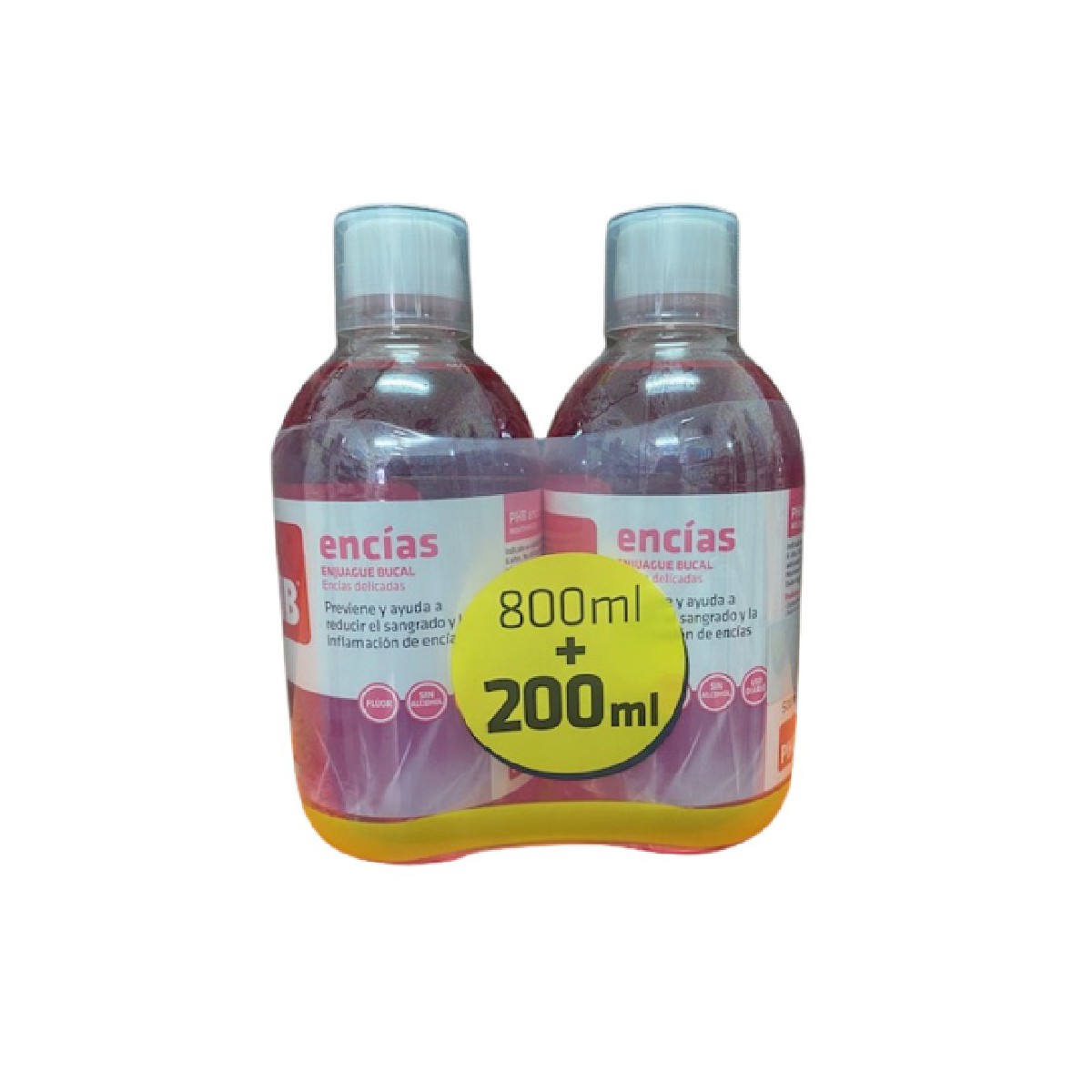 PHB ENCIAS ENJUAGUE BUCAL DUPLO (2 ENVASES 500ML)