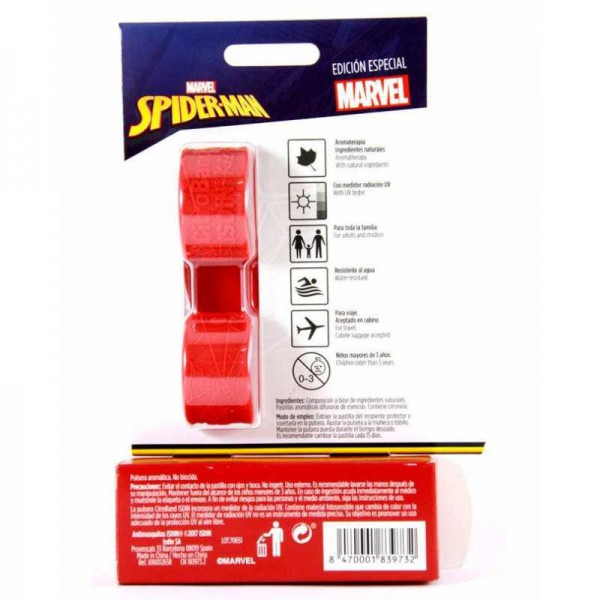 isdin pulsera antimosquitos citroband kids spiderman