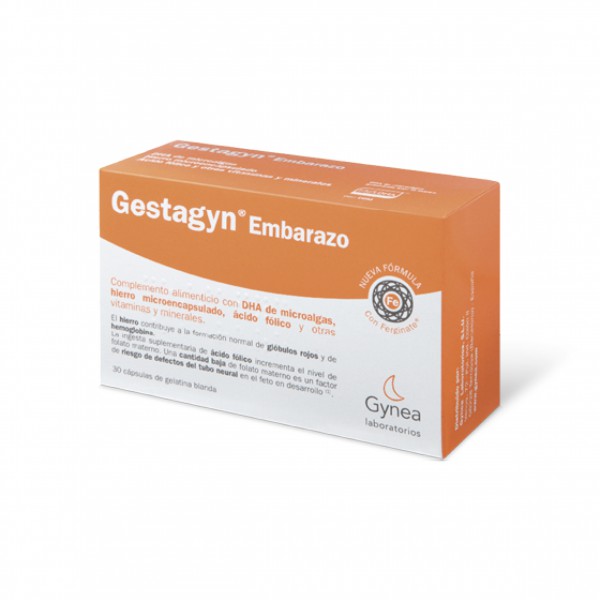 GESTAGYN EMBARAZO 30 CÁPSULAS