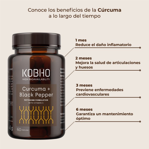 CÚRCUMA + PIMIENTA NEGRA KOBHO