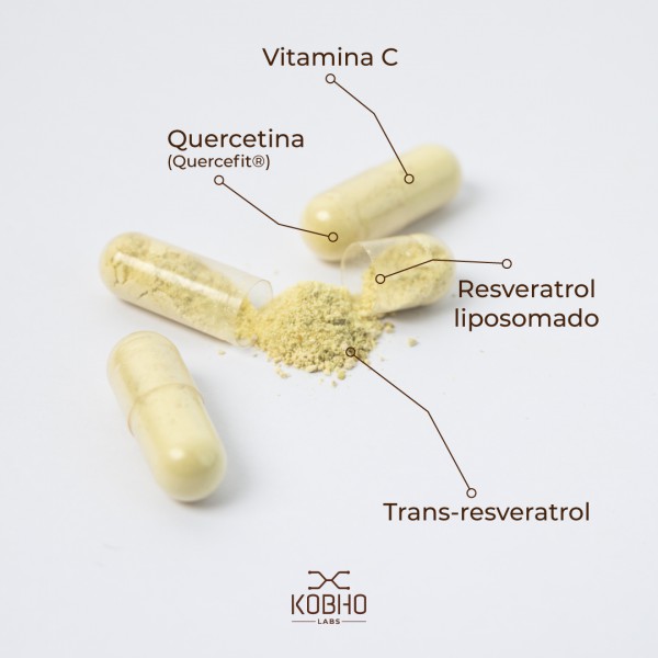 TRANS RESVERATROL + QUERCETINA KOBHO