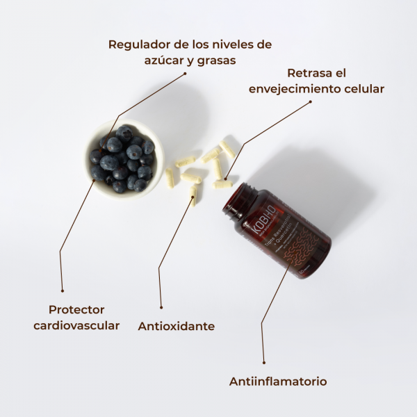 TRANS RESVERATROL + QUERCETINA KOBHO