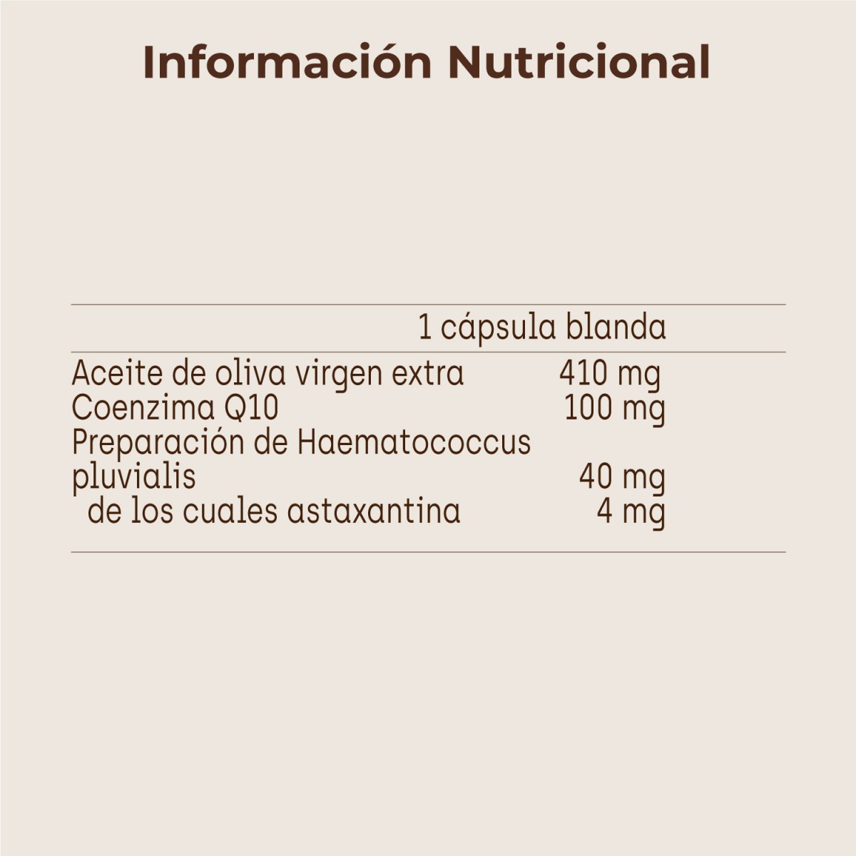 ASTAXANTINA +Q10 KOBHO LABS.