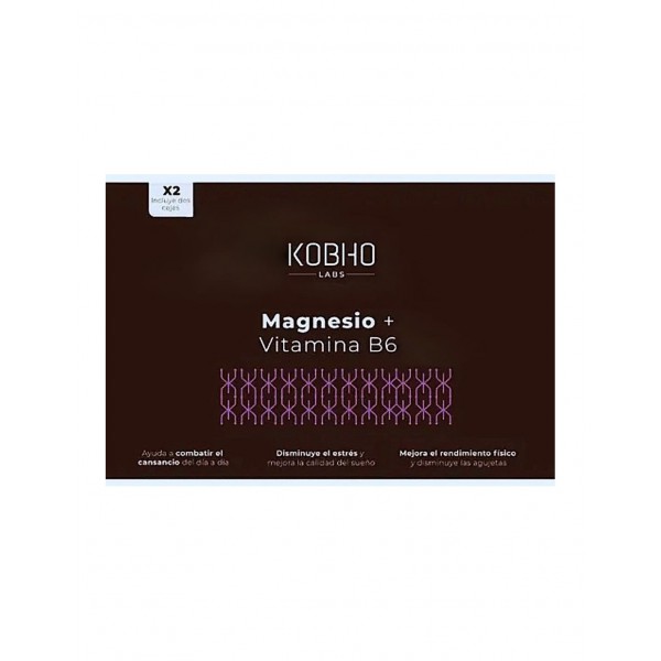 DUPLO KOBHO LABS MAGNESIO + VITAMINA B6 40 VIALES